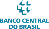 Logotipo do Banco Central do Brasil em azul.