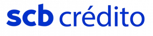 Logotipo escrito scb crédito