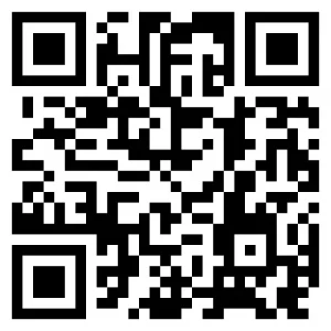 Código QR em preto e branco.